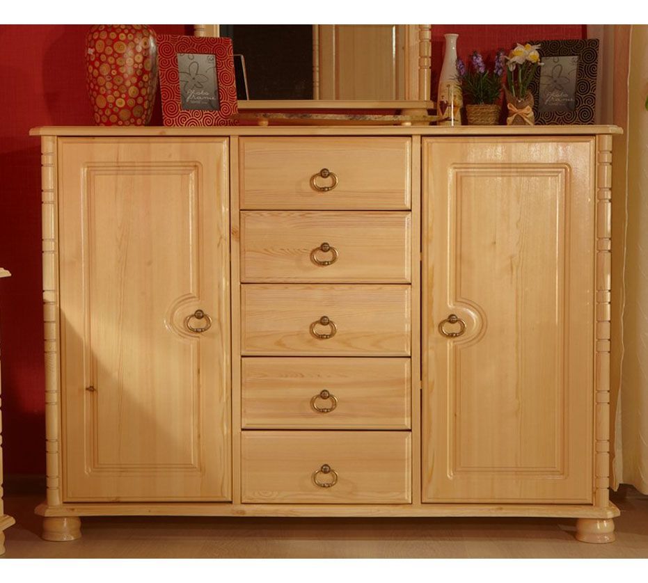 Комод Айно №2 (5 ящиков 2 двери) Комод Айно №2 (5 ящиков 2 двери)