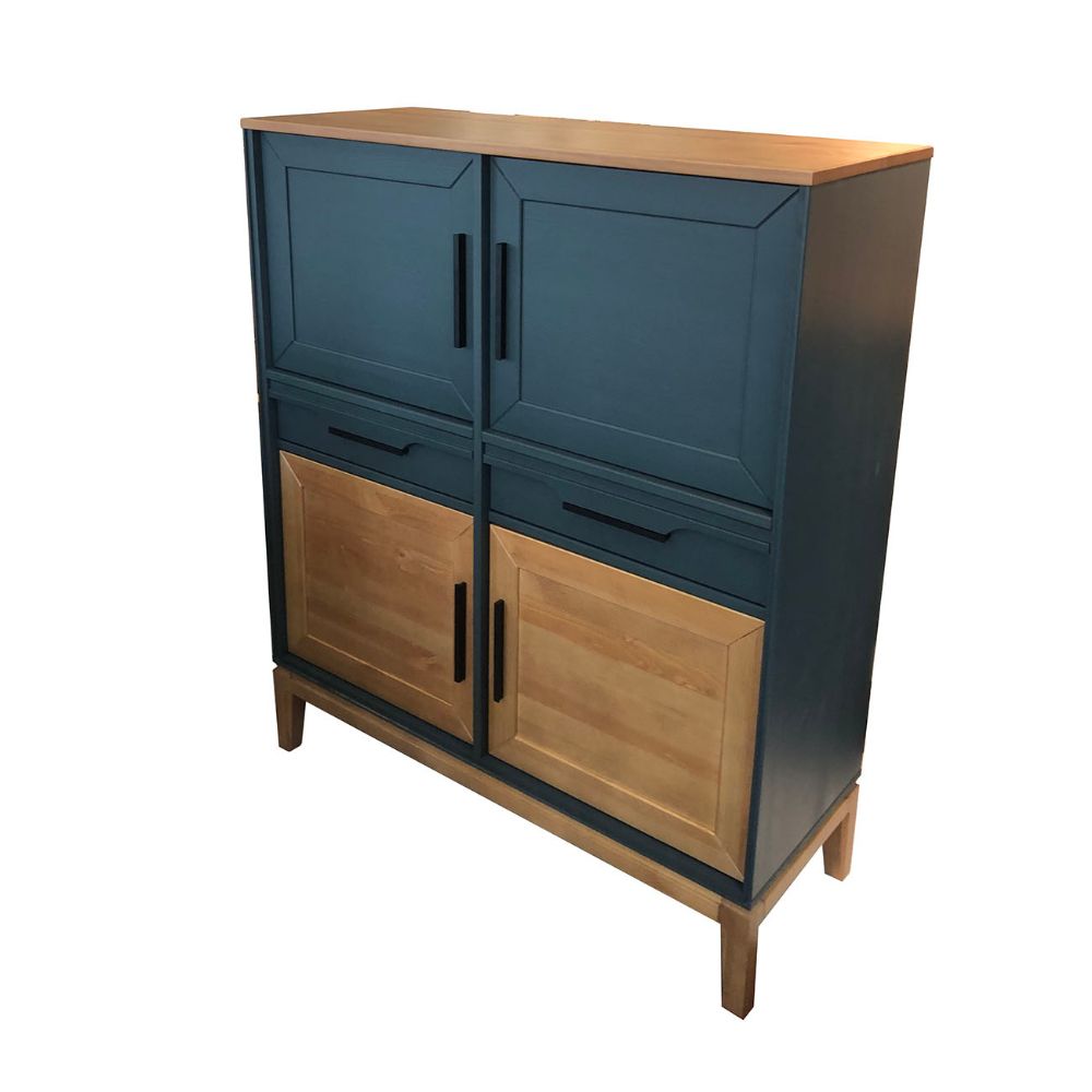 Шкаф из натурального дерева для посуды 42 Гранада