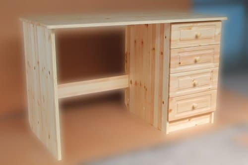 Стол письменный однотумбовый