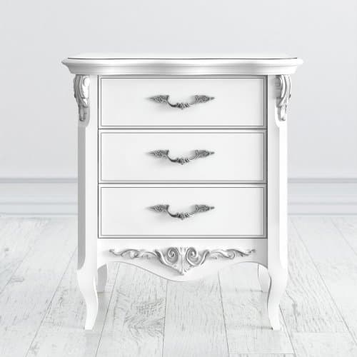 Прикроватная тумба Silvery Rome S117-K00-S
