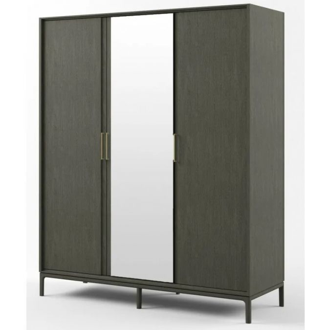 Шкаф для одежды D3.1 Брюгге ВМФ-1686 (трехдверный с зеркалом)