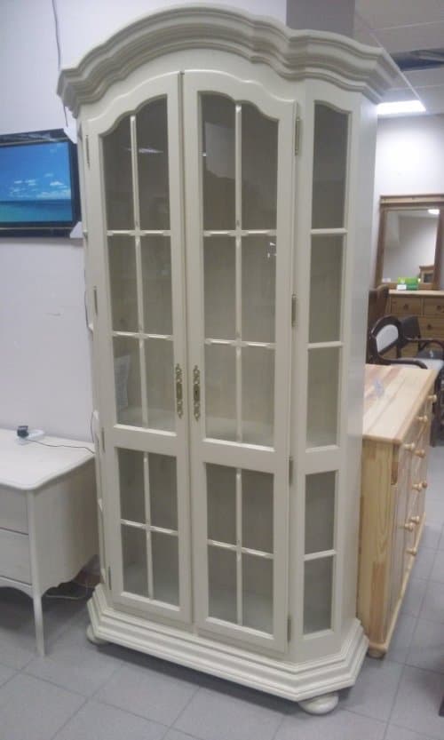 Шкаф с витриной Ноктюрн ГМ 5269С зеркальный