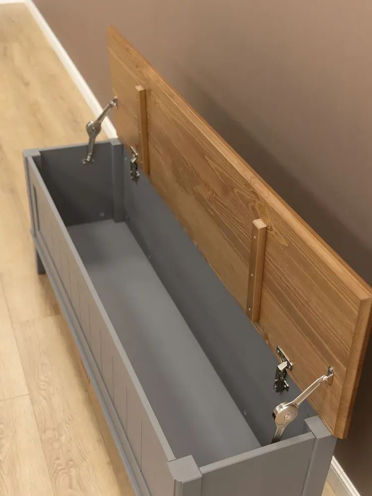 Тумба сундук с откидной крышкой 1360х350х500 Пенни