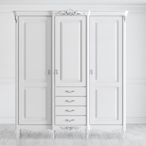 Шкаф Silvery Rome S623E-K00-S