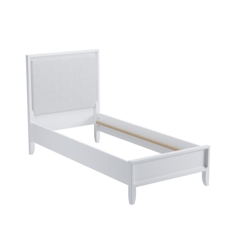 Кровать односпальная 90х200 Бридж с мягким изголовьем