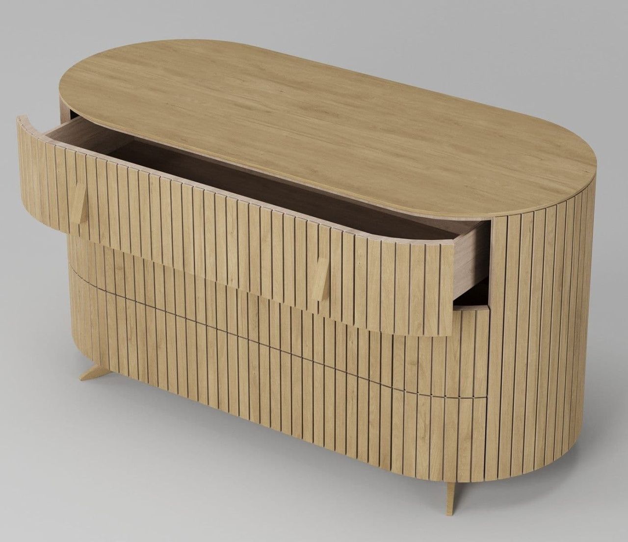 Комод Eclipse 3 ящика ЭК-303