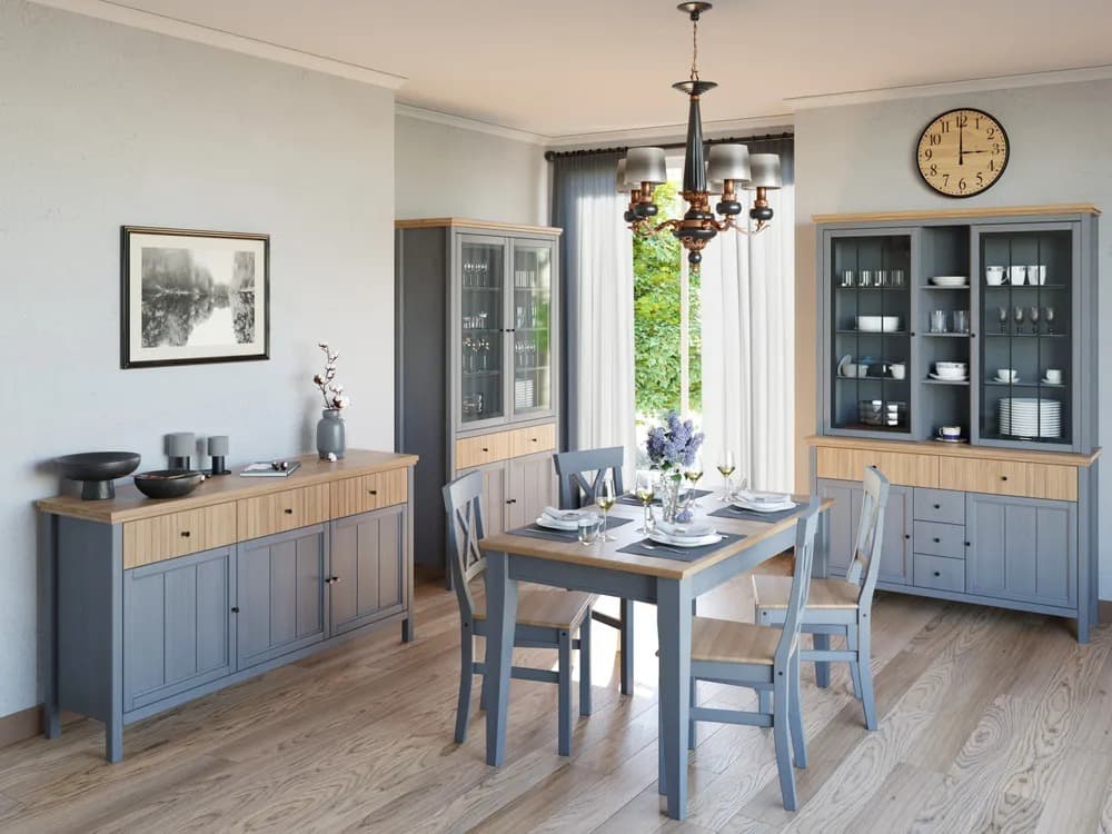 Надстройка буфета Сканди 223СТЧ со стеклом