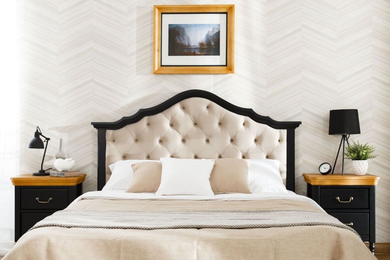 Кровать Айно №18 мягкая (двуспальная 180x190/200)