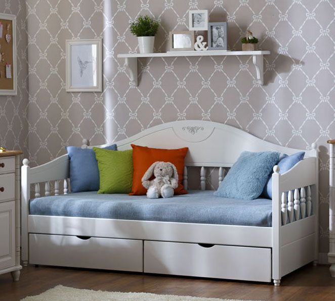 Тахта Айно №2 с ящиками (детская 90x190/200)