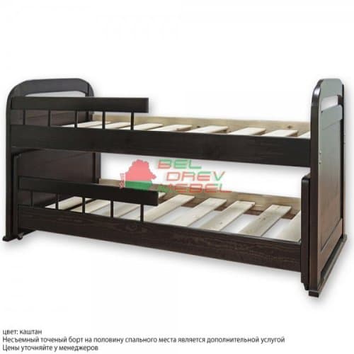 Двухъярусная раздвижная кровать Мурзилка