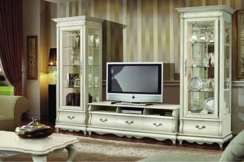 Шкаф с витриной Оскар ММ-210-01/01 Шкаф с витриной Оскар ММ-210-01/01