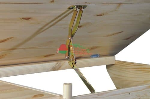 Стол-парта письменный Рио с подъёмной столешницей 4134-1 (4242)