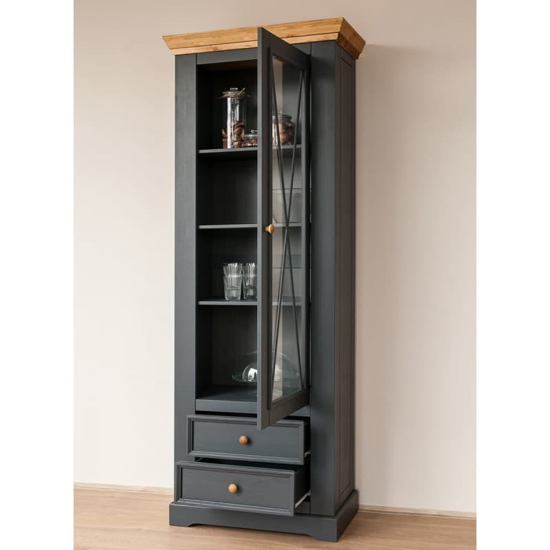 Шкаф Форест узкий (1 дверь, 2 ящика) 47012