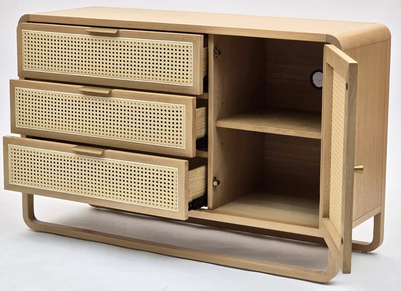 Комод Жаде 3 ящика 1 дверь NH2351N