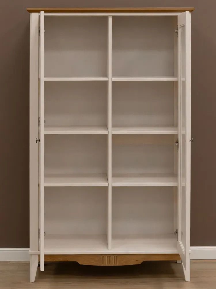 Шкаф для посуды массив сосны 2 двери 11 Пенни