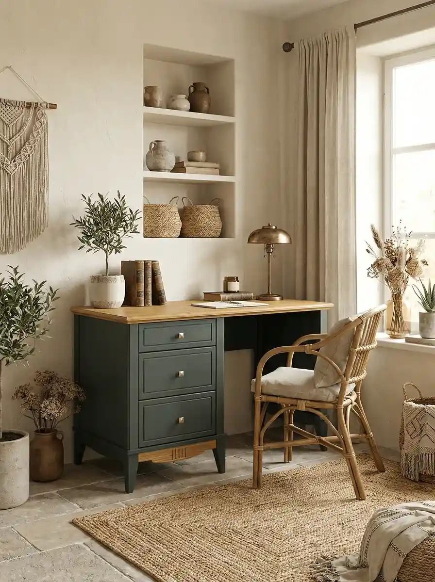 Стол письменный 3 ящика Пенни 03