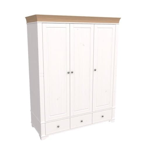 Шкаф 3-х дверный с глухими дверями Бейли 87422