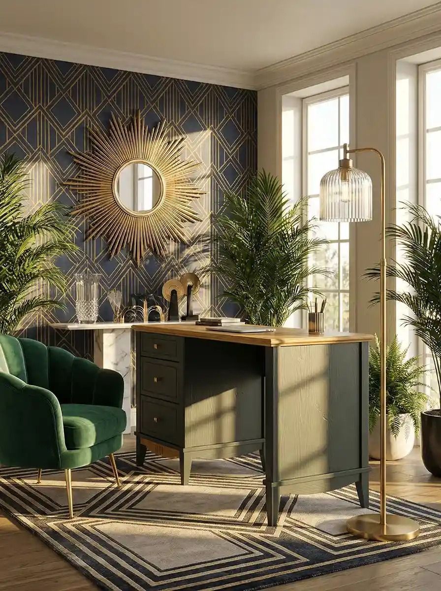 Стол письменный 3 ящика Пенни 03