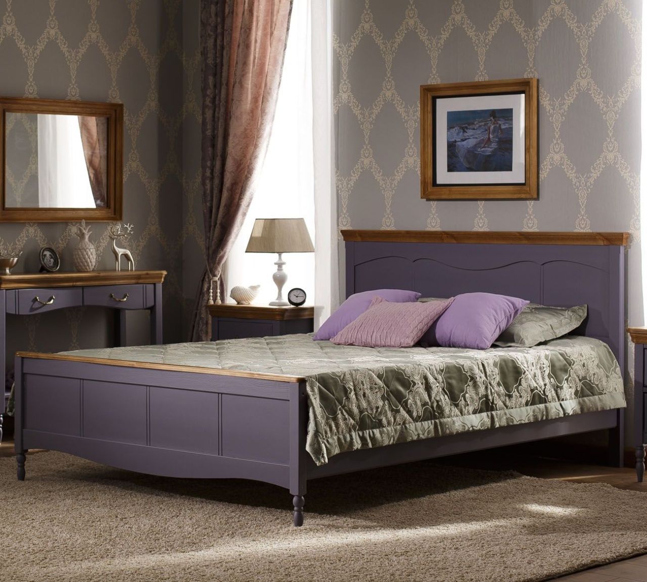 Кровать Айно №12 (двуспальная 160x190/200)