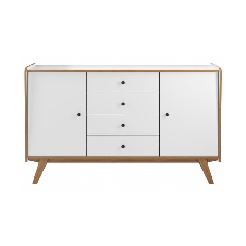 Тумба 2 двери 4 ящика Винтаж 30024