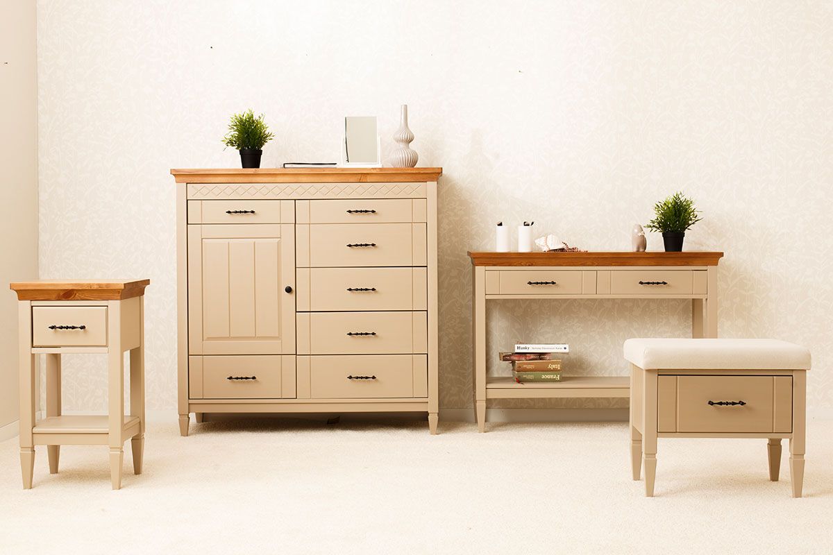 Тумба Дания №6 (прикроватная 1 ящик и полка)