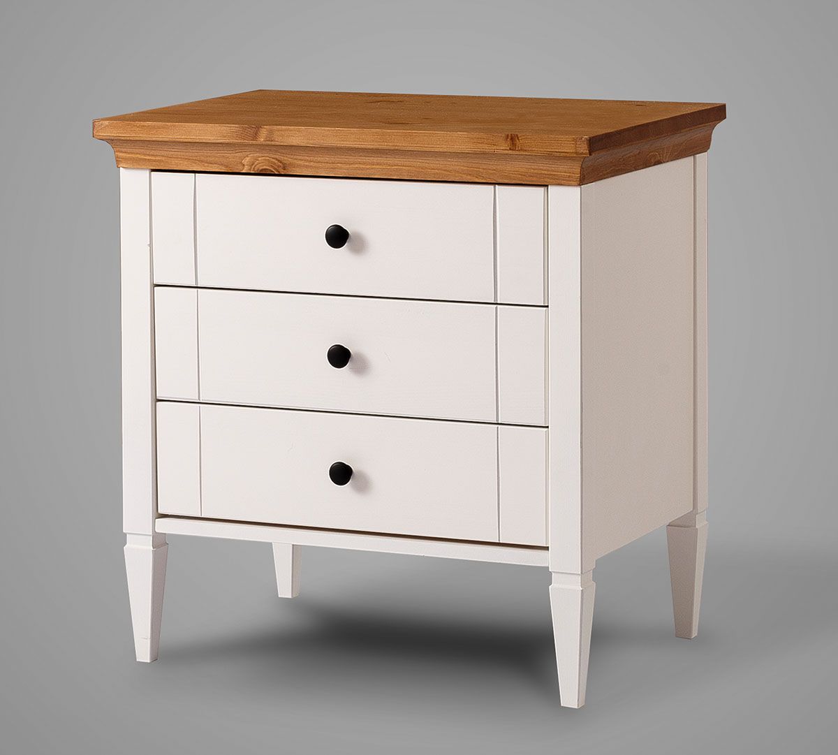 Тумба Дания №4 (прикроватная 3 ящика)