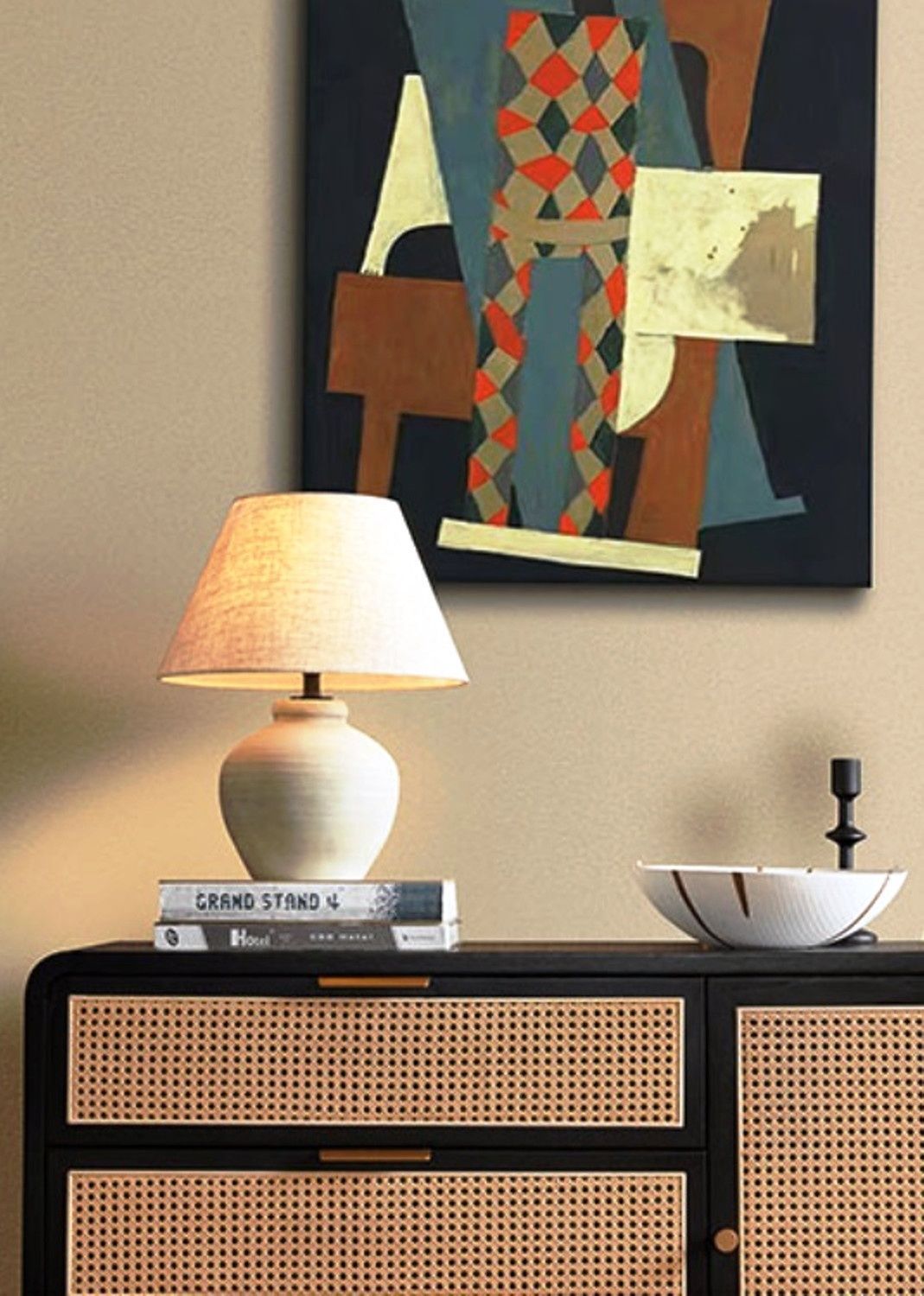 Комод Жаде 3 ящика 1 дверь NH2351N