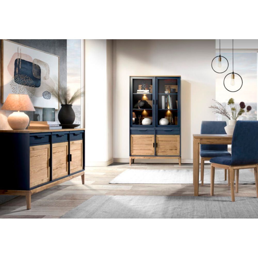 Шкаф с дверцами и ящиками для посуды 222 Гранада