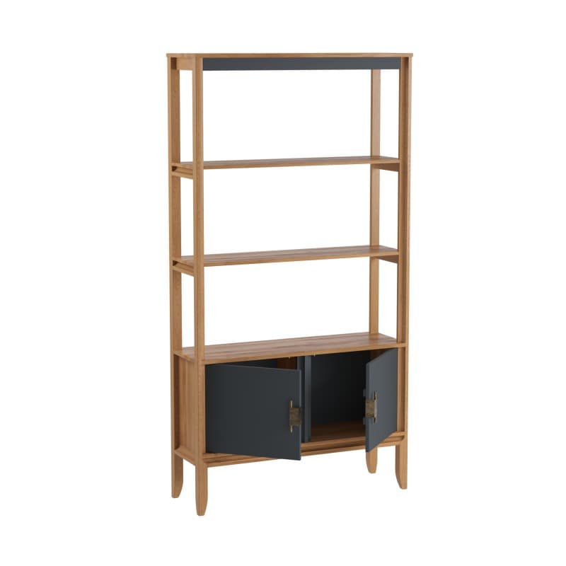 Стеллаж Бридж сквозной широкий с 2-мя дверями