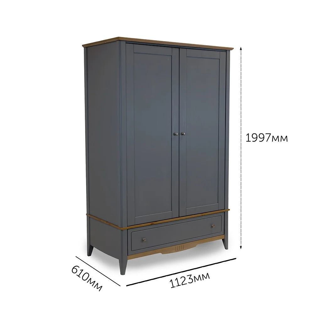 Шкаф комбинированный двухстворчатый 21 Пенни