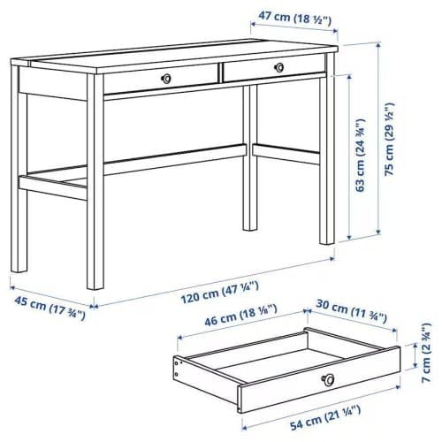 Стол Кантри (Hemnes) 02 0170
