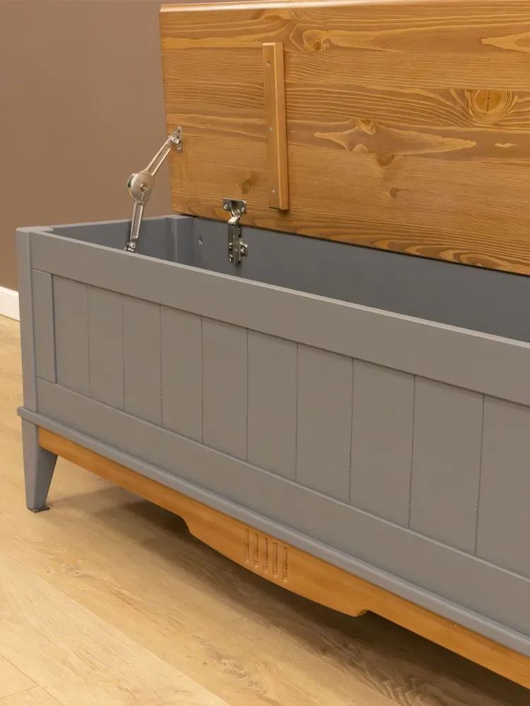 Тумба сундук с откидной крышкой 1360х350х500 Пенни