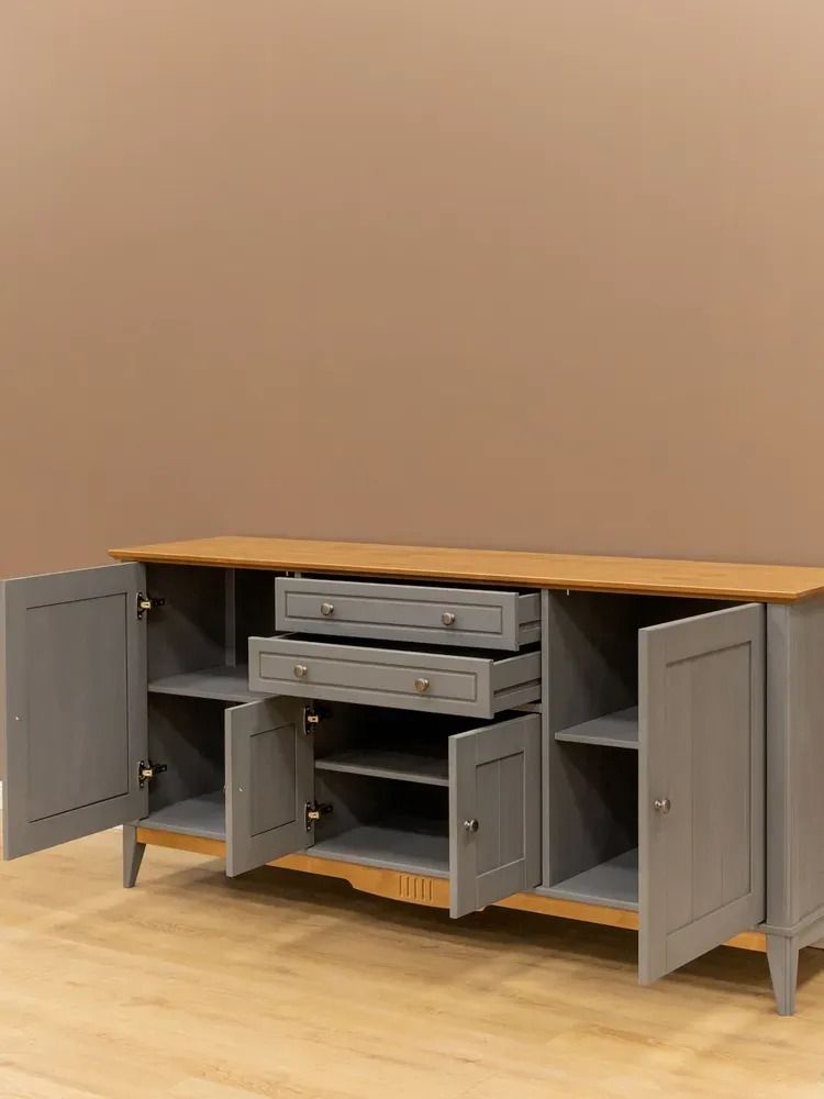 Тумба с двумя ящиками 4 двери 222 Пенни