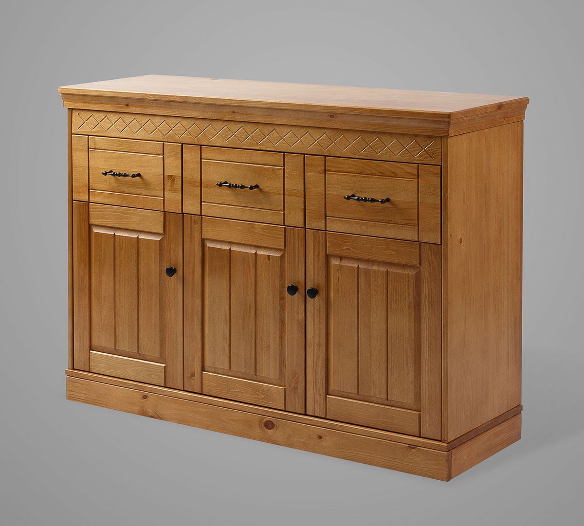 Комод Дания №8 (3 ящика, 3 двери)