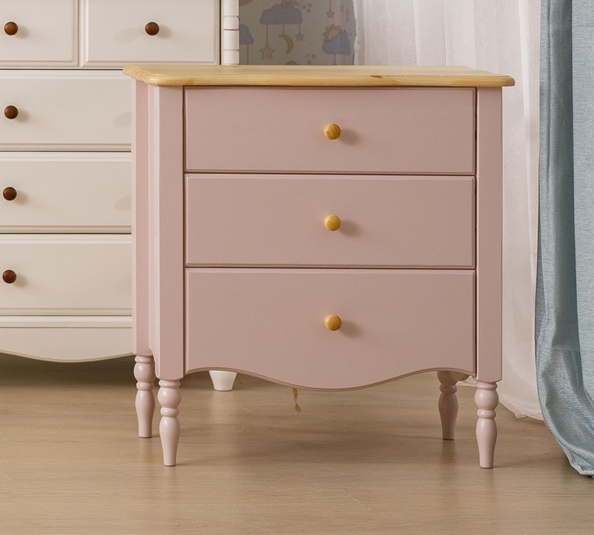 Тумба Айно №3 (прикроватная 3 ящика) Тумба Айно №3 (прикроватная 3 ящика)