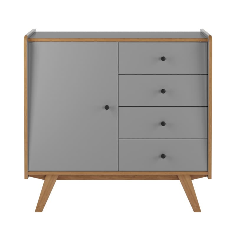 Тумба 1 дверь 4 ящика Винтаж 30014