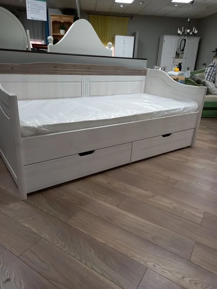 Кровать-диван Бейли с выдвижными ящиками 90х200 87400