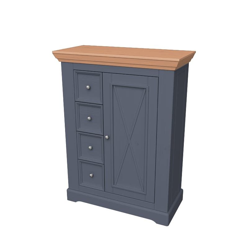 Комод Форест 1 дверь 4 ящика 47104 Комод Форест 1 дверь 4 ящика 47104