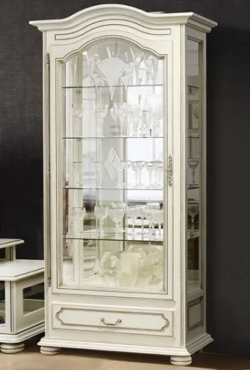 Шкаф с витриной Давиль ММ-126-54(Л)