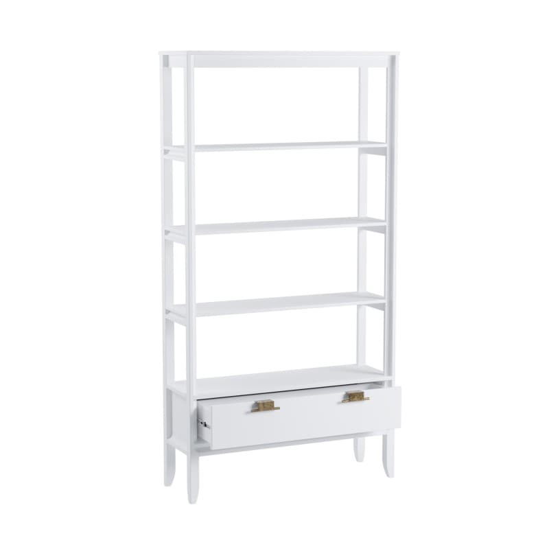 Стеллаж Бридж сквозной широкий с 1 ящиком