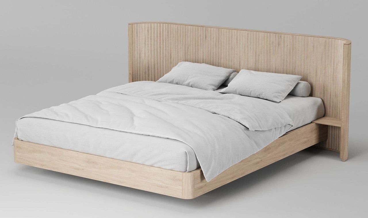 Кровать 160х200 Eclipse с полками ЭК-202 H910