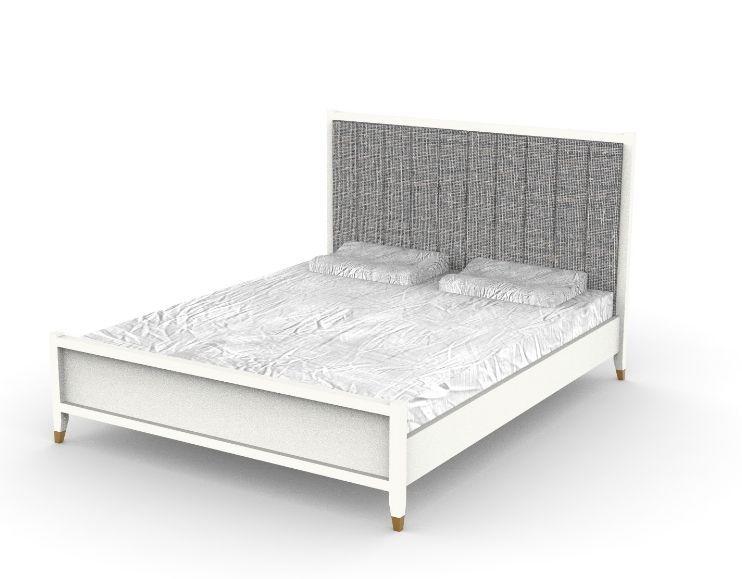 Кровать 160 двуспальная Невада ВМФ-1915 (Дуб Оксфорд)