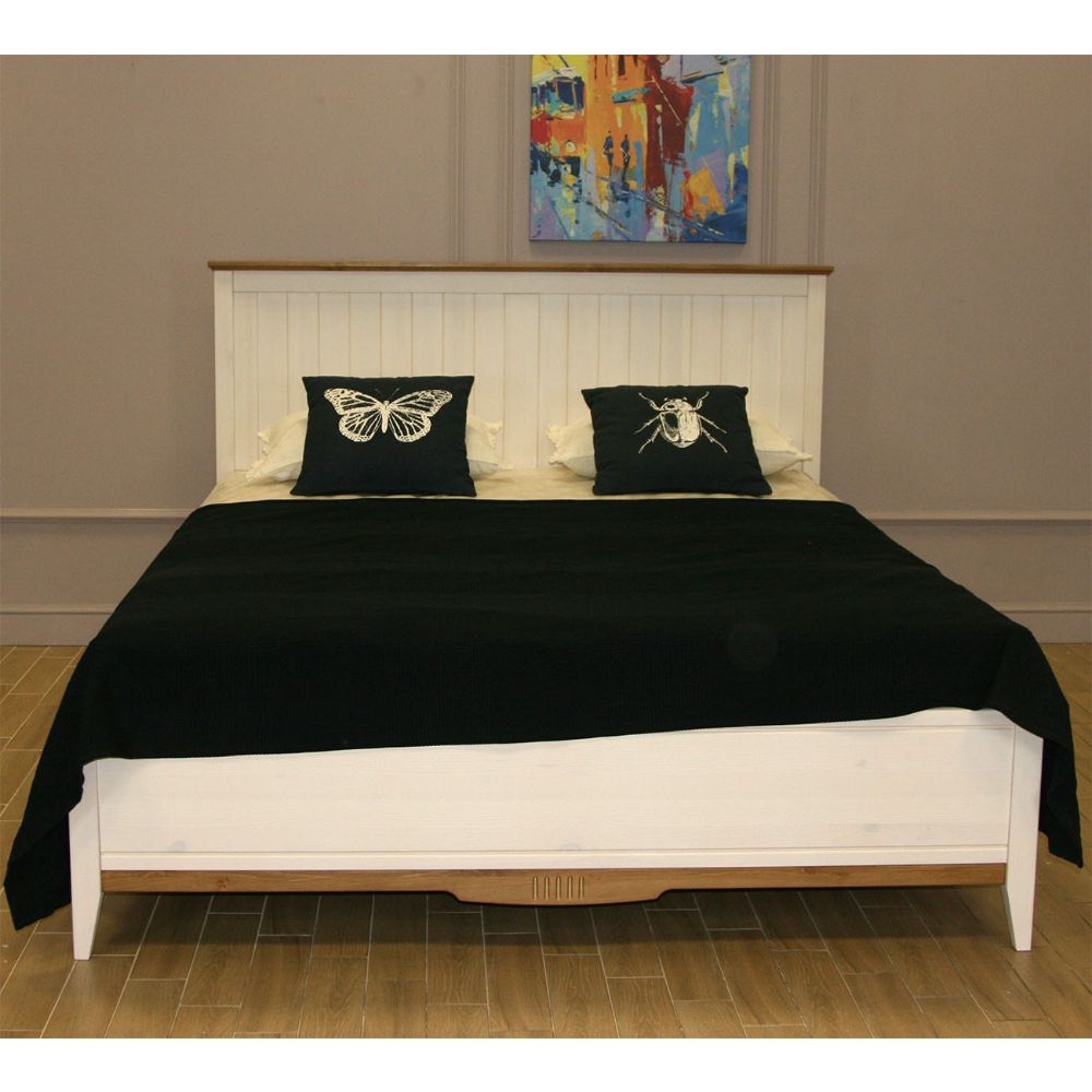 Кровать массив сосны двуспальная Пенни 1600х2000