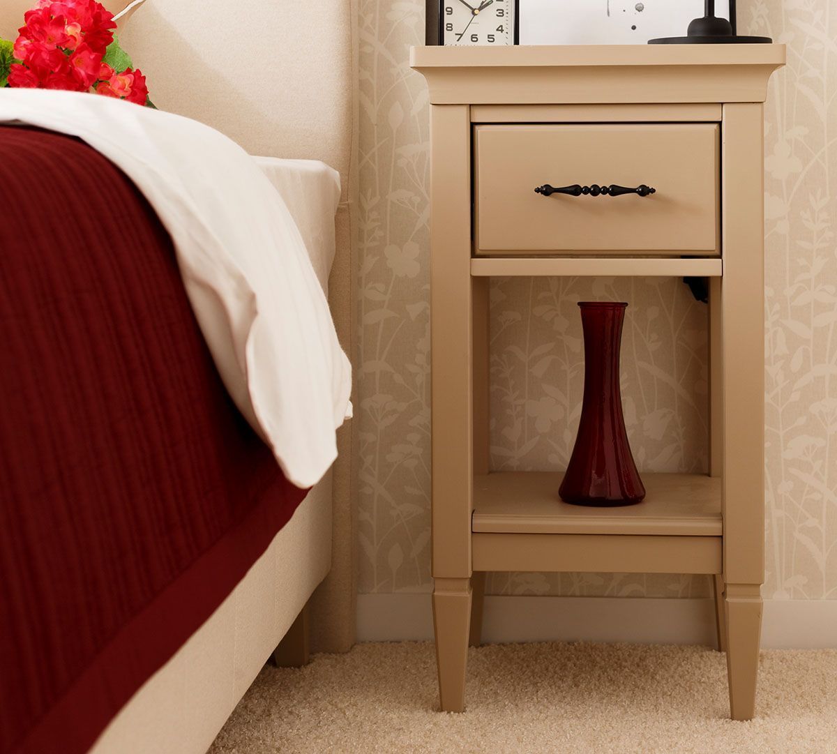 Тумба Дания №6 (прикроватная 1 ящик и полка)