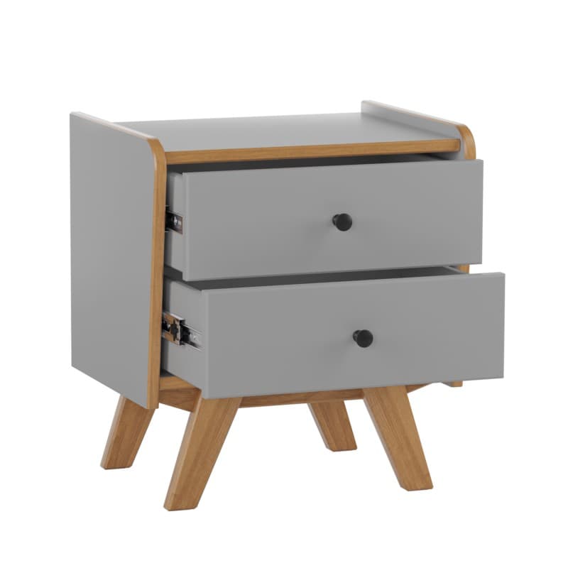 Тумба прикроватная 2 ящика Винтаж 30002