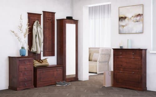 Скамья 01 Индра махагон 8015