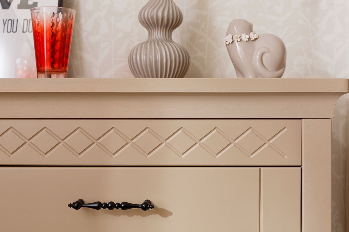 Комод Дания №5 (7 ящиков 1 дверь)