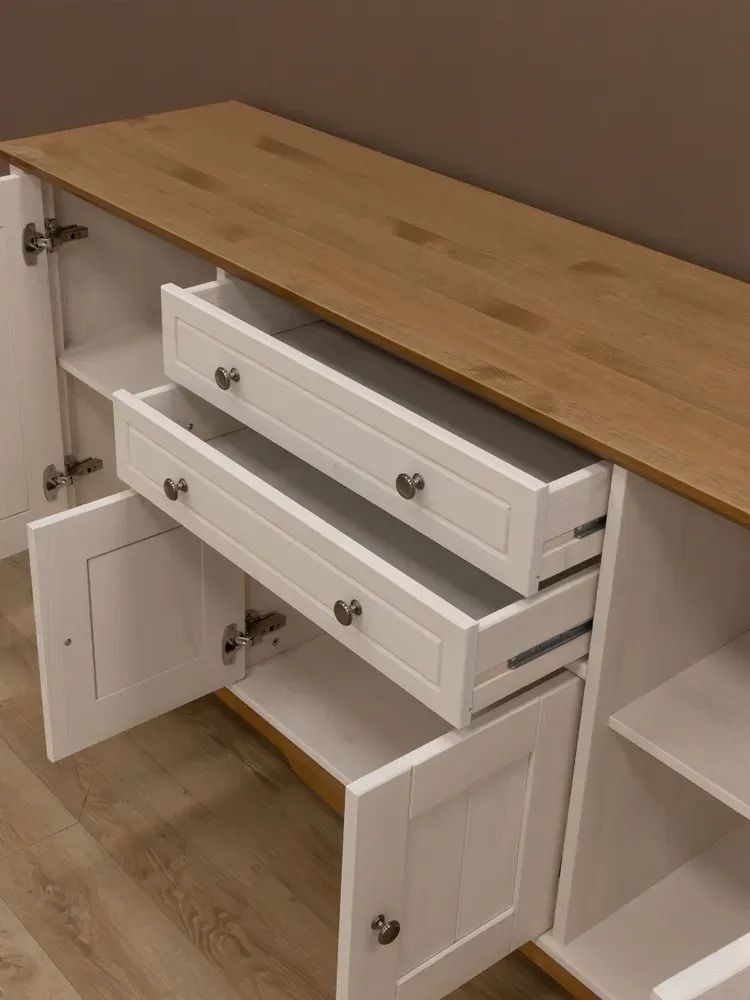 Тумба с двумя ящиками 4 двери 222 Пенни