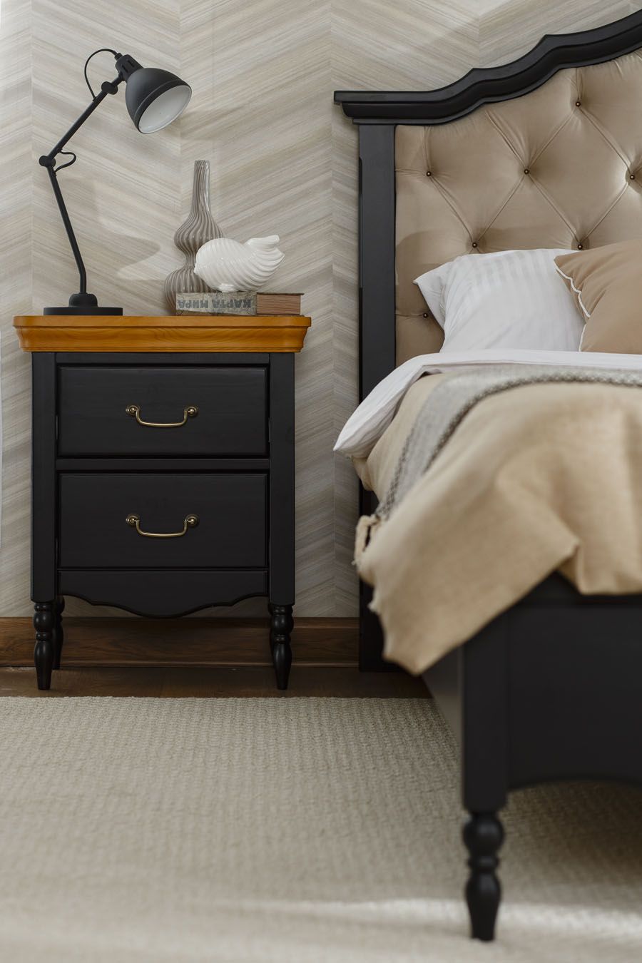 Тумба Айно №2 (прикроватная 2 ящика) Тумба Айно №2 (прикроватная 2 ящика)