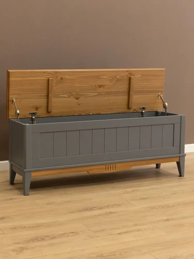 Тумба сундук с откидной крышкой 1360х350х500 Пенни